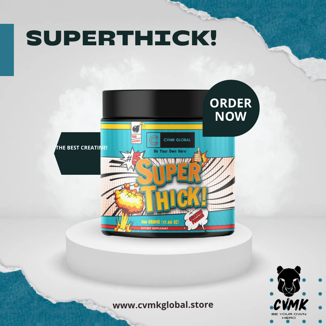 Super Thick Creatine Monohydrate – Strength & Muscle Performance