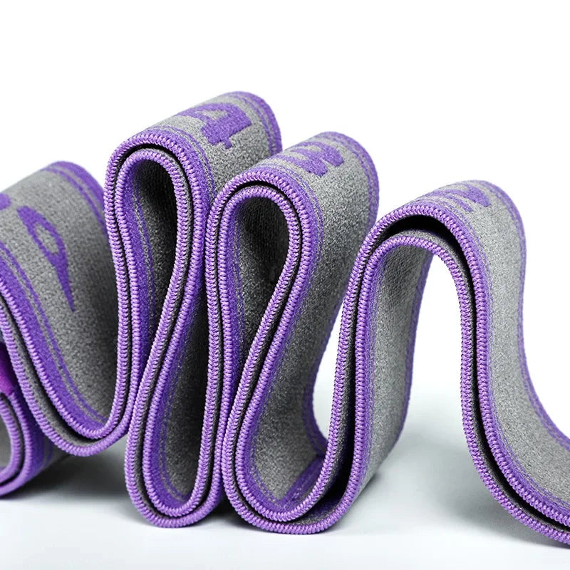 NNEOBA Yoga Stretch Strap Belt with Fitness Resistance Bands-1