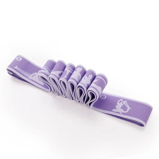 NNEOBA Yoga Stretch Strap Belt with Fitness Resistance Bands-0