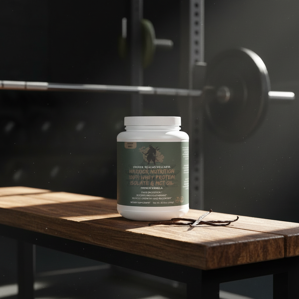 Warrior Whey Isolate French Vanilla lifestyle